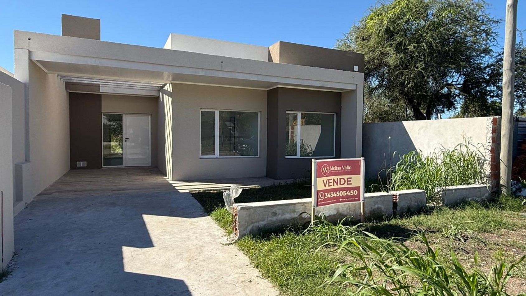 CASA A ESTRENAR EN ORO VERDE ZONA INTA 